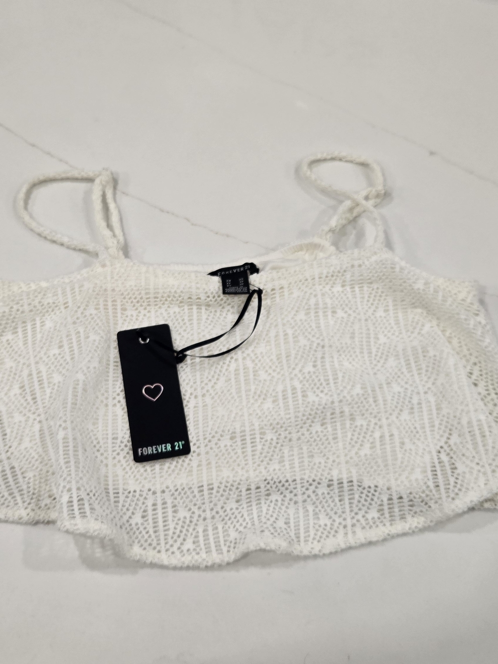White Crochet Bandeau Bralette ✨️ Make An Offer ✨️